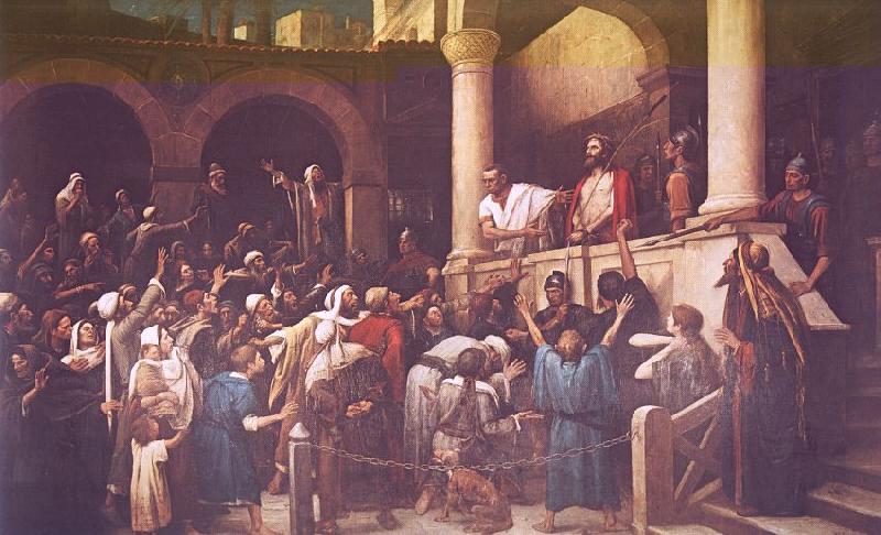 Mihaly Munkacsy Ecce Homo oil painting image